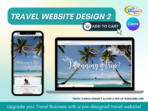 Travel Website Design 2