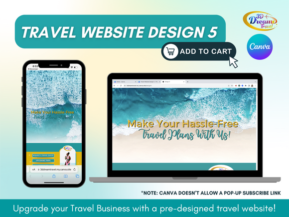Travel Website Design 5