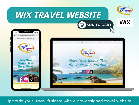 Wix Travel Website