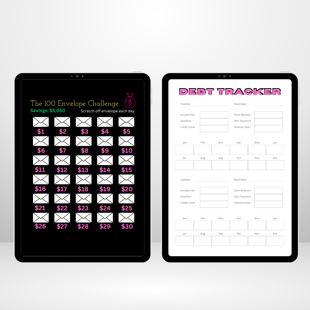 Pretty Paper Chaser Printable Planner & Digital Planner - 20 Pages