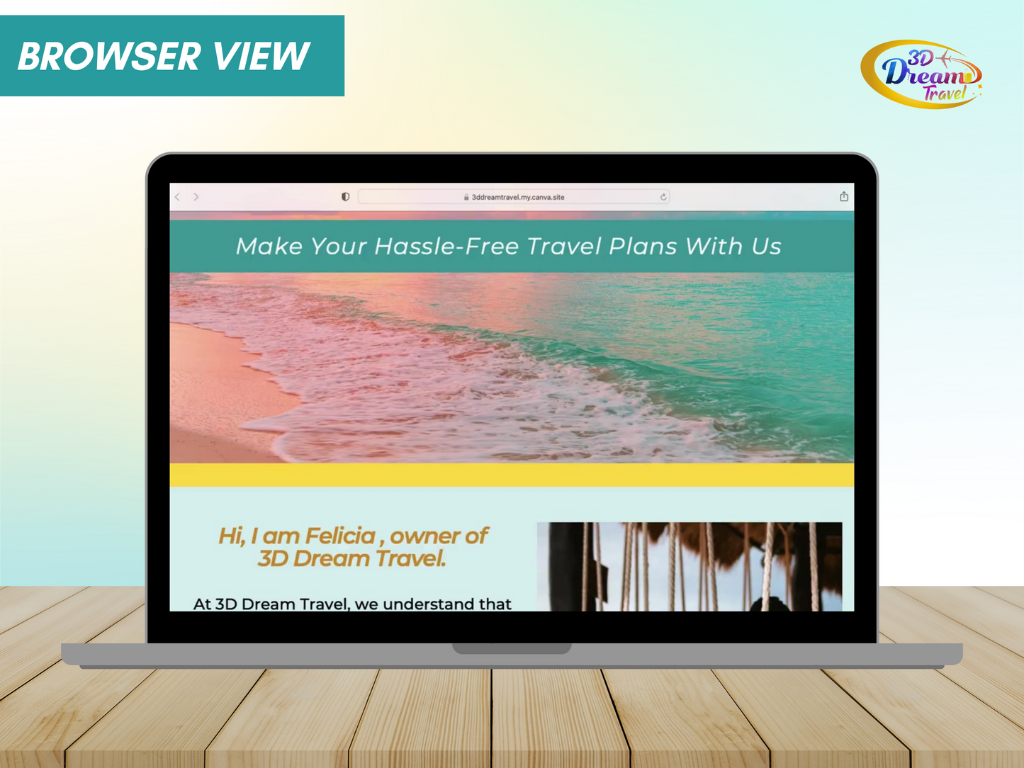 Travel Website Design 8