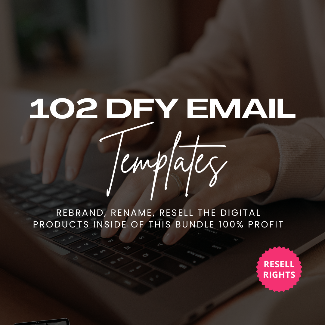 102 DFY Email Elevation Pack With MRR