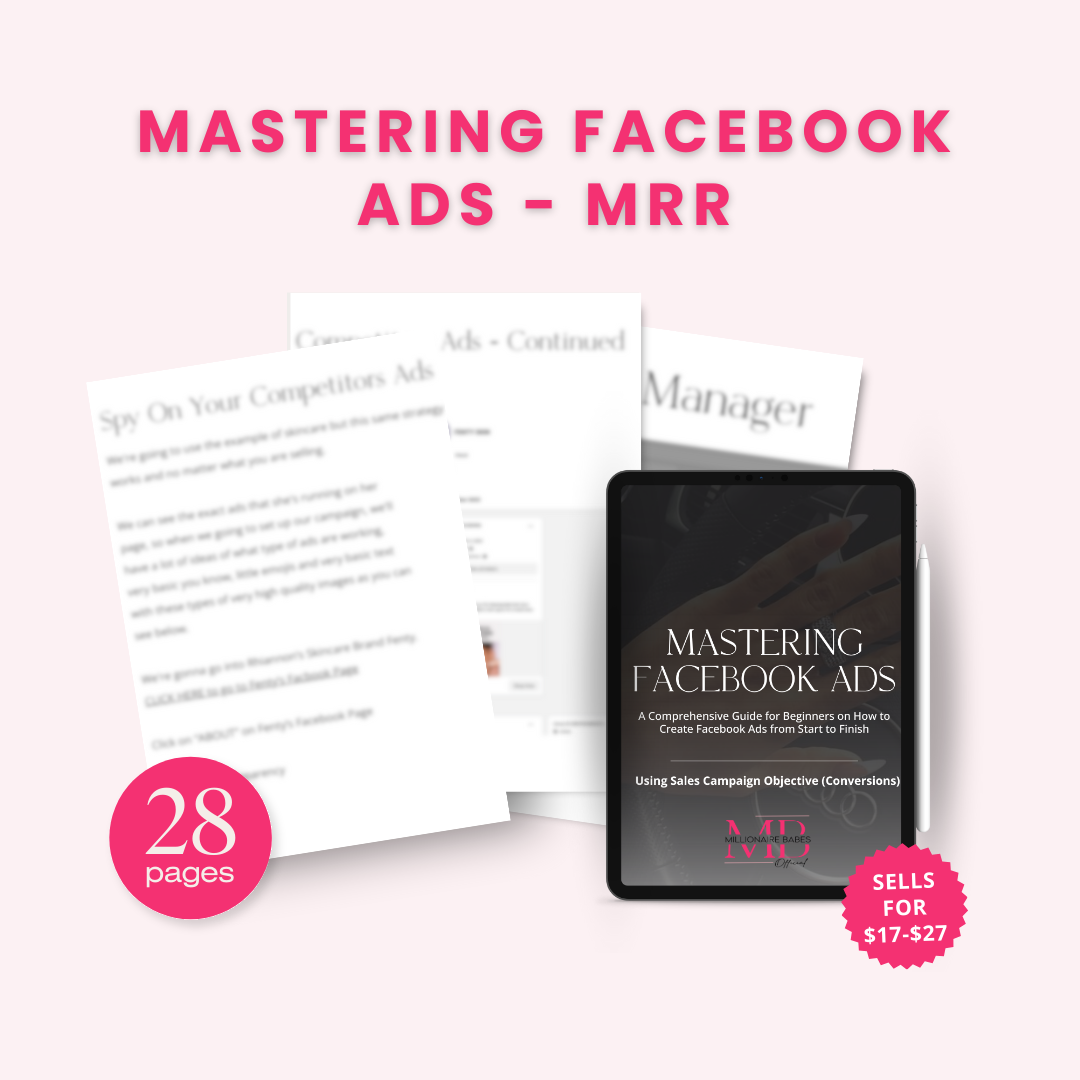 Mastering Facebook Ads - MRR