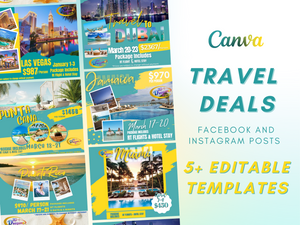 Travel Deals Set 1 Facebook And Instagram
