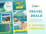 Travel Deals Set 2 Facebook And Instagram