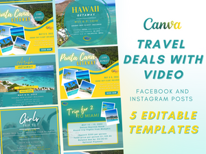 Travel Deals Video Set 2 Facebook And Instagram