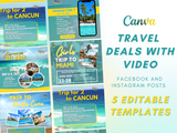 Travel Deals Video Set 1 Facebook And Instagram