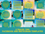 Travel Tips Set 1 Facebook And Instagram