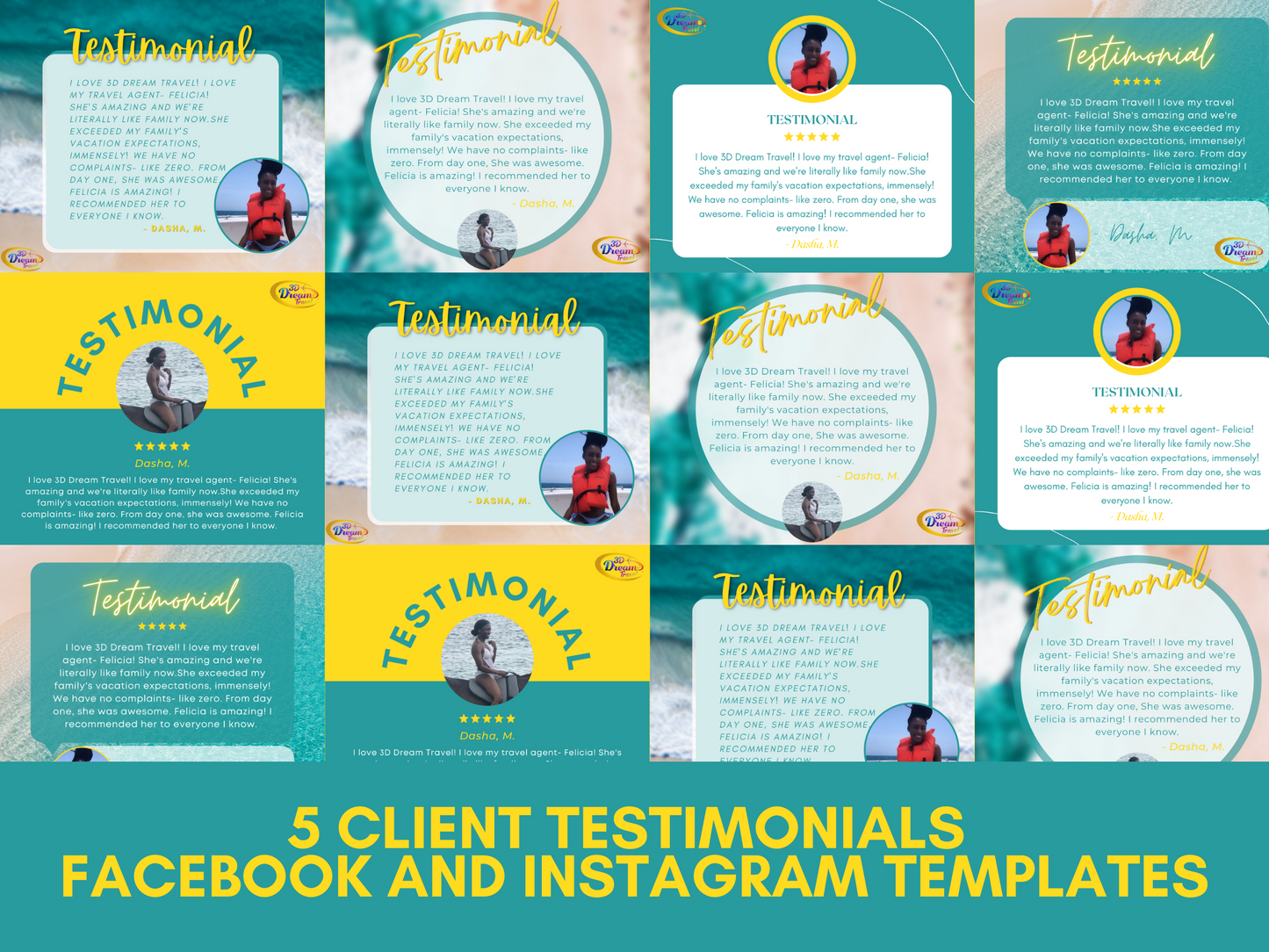 Client Testimony Set 2 Facebook And Instagram