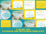 Travel Tips Set 2 Facebook And Instagram