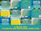 Travel Tips Set 3 Facebook And Instagram