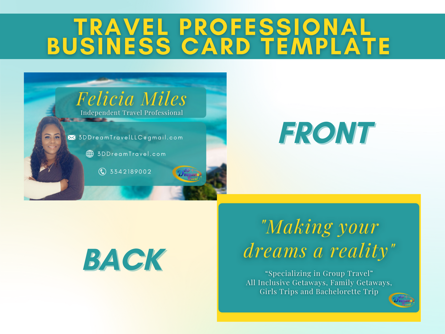Business Cards Templates And Designs Set 5