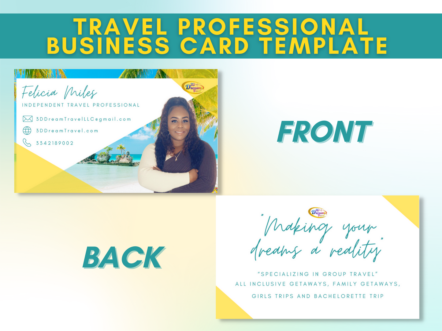 Business Cards Templates And Designs Set 4