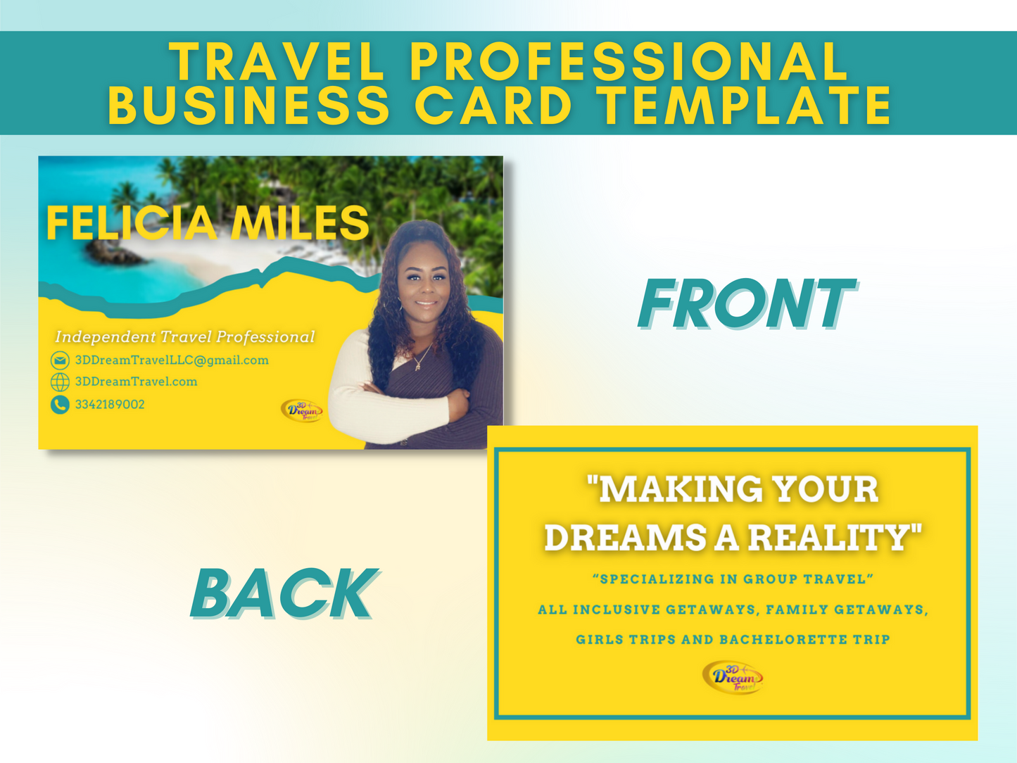 Business Cards Templates And Designs Set 3